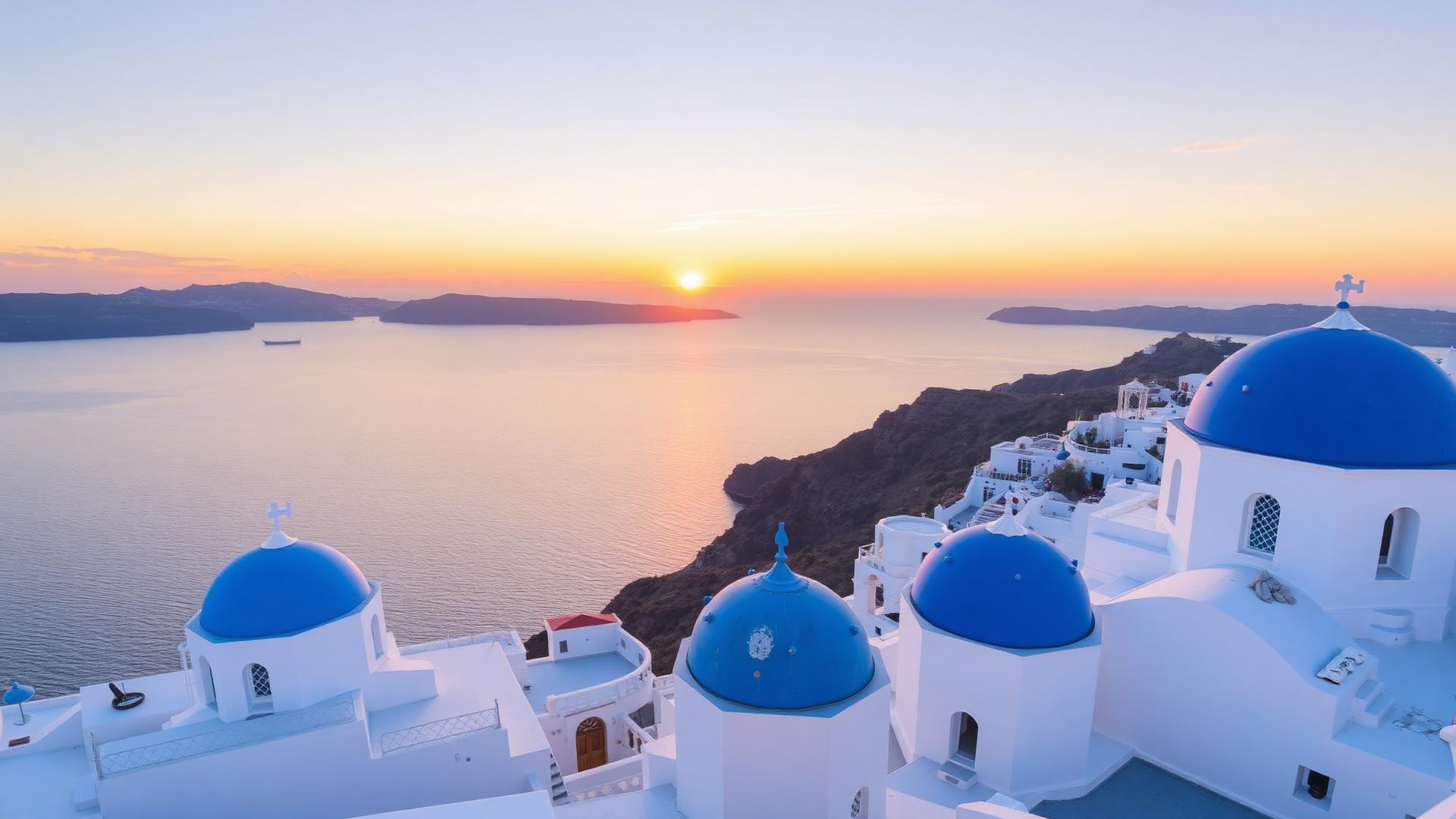 Santorini travel destination